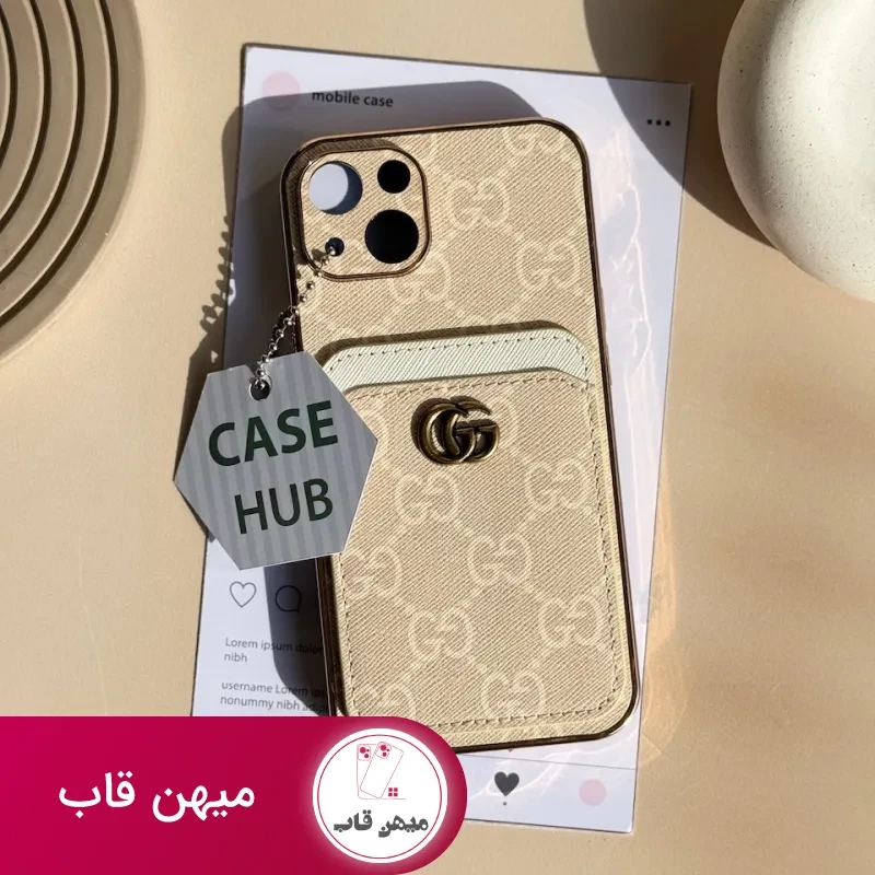 قاب گوشی Gucci GG جاکارتی
