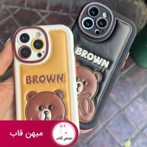 قاب آیفون brown black