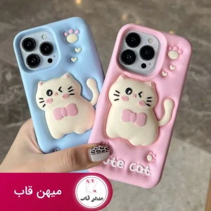 قاب cute cat pink (صورتی)