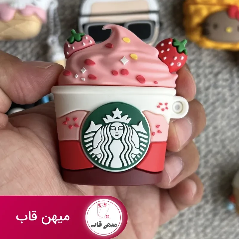 کاور ایرپاد کاپوچینو توت فرنگی