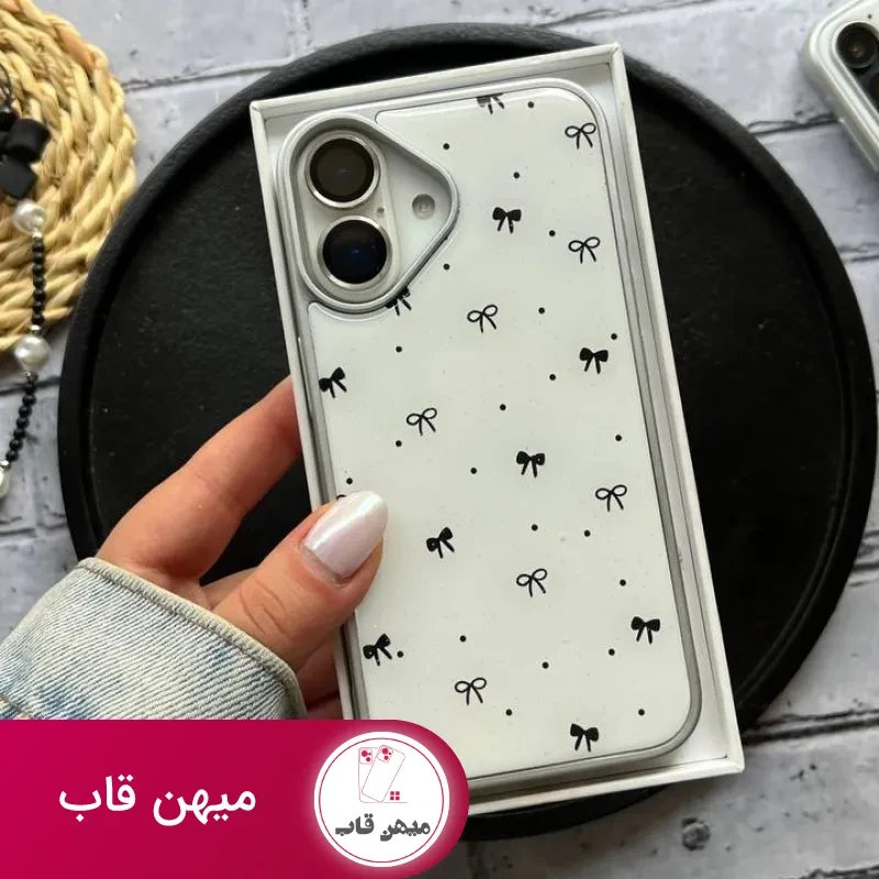 قاب پاپیون مشکی دخترانه