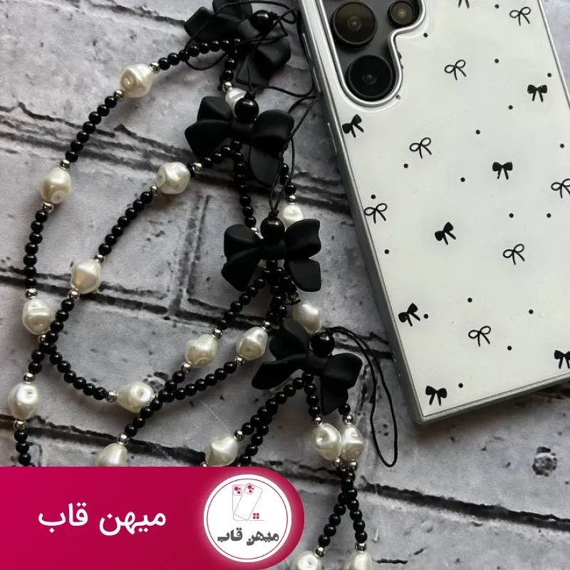 قاب پاپیون مشکی دخترانه