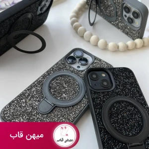 قاب گوشی سواروسکی استندی