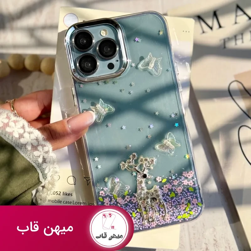 قاب گوزن در جنگل بلورین Deer in Crystal Forest