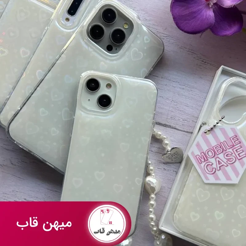 قاب گوشی 3D قلب آویز