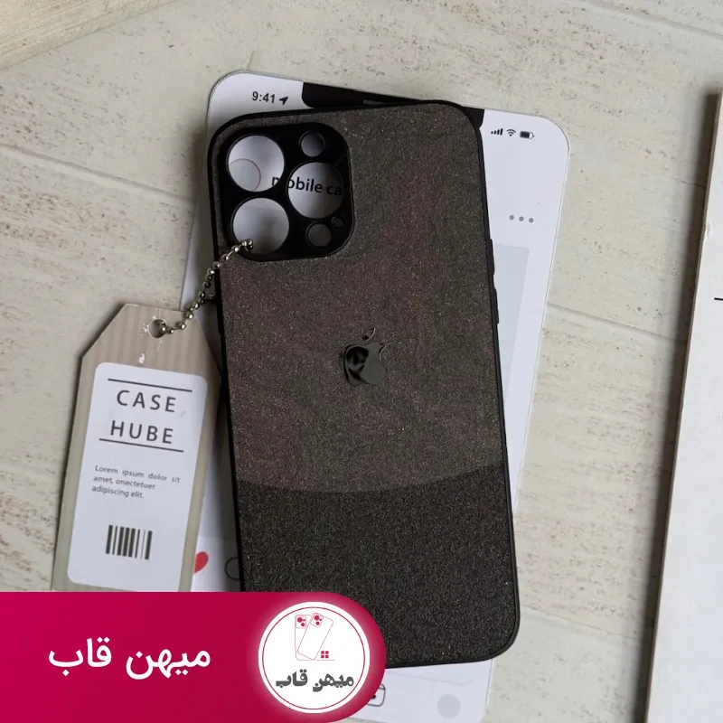 قاب ایفون Dark sand texture