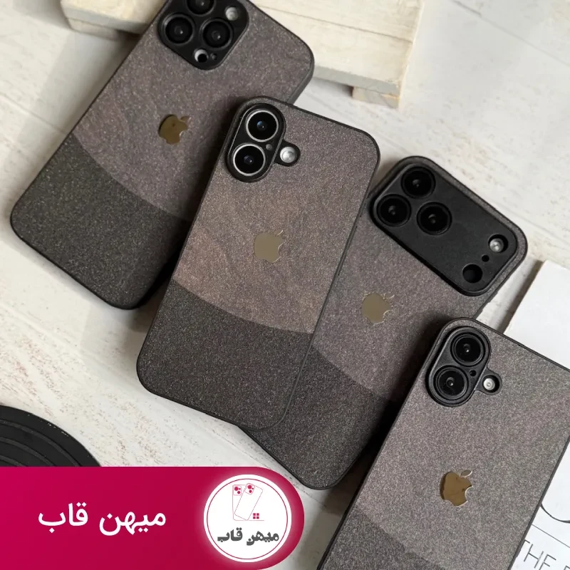 قاب ایفون Dark sand texture