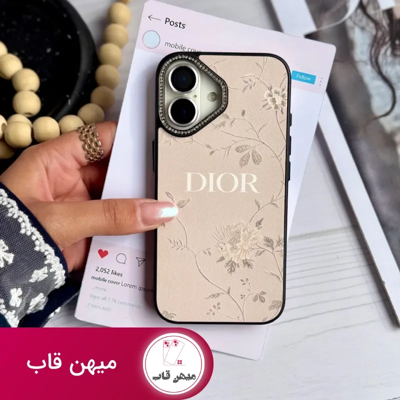 قاب گوشی Rose de Dior