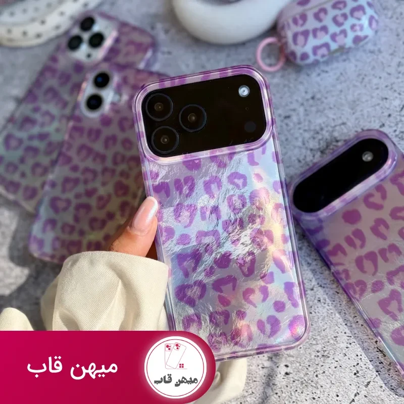 قاب گوشی پلنگی Violet