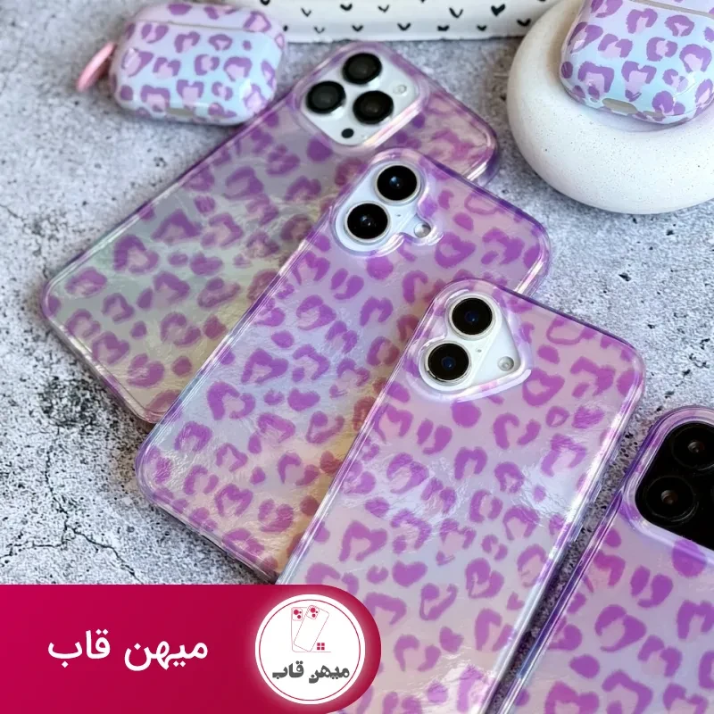 قاب گوشی پلنگی Violet