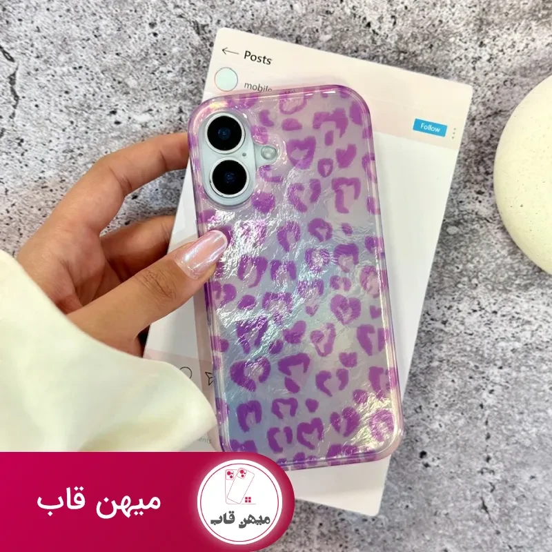 قاب گوشی پلنگی Violet