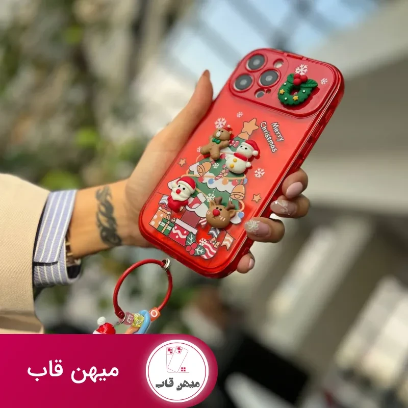 قاب گوشی کریسمس قرمز