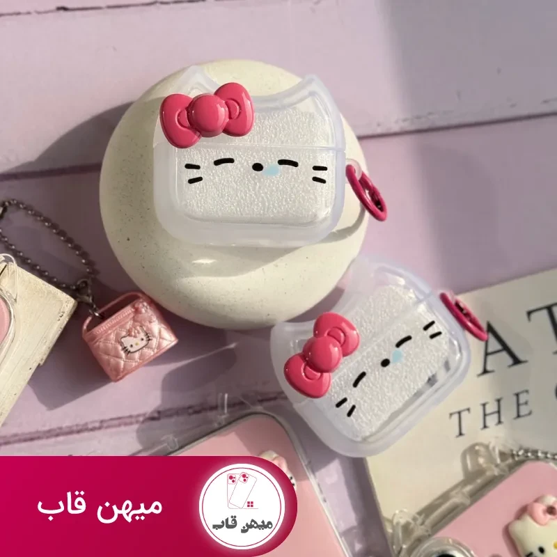 کاور ایرپاد هلوکیتی شفاف گوش دار (بدون آویز)