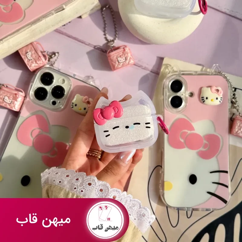 کاور ایرپاد هلوکیتی شفاف گوش دار (بدون آویز)