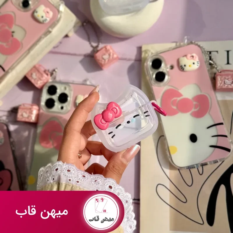 کاور ایرپاد هلوکیتی شفاف گوش دار (بدون آویز)