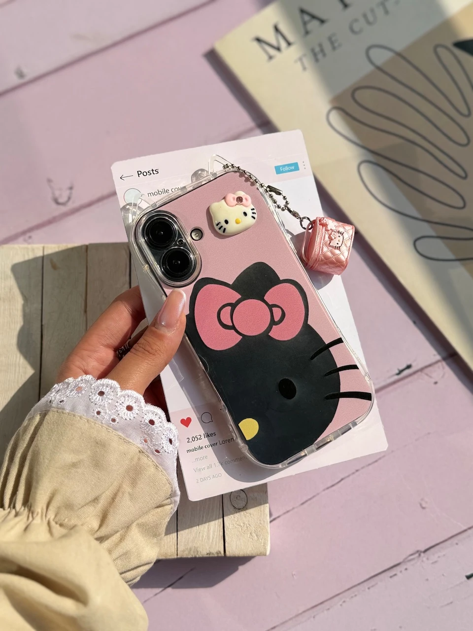 آویز سبد هلوکیتی