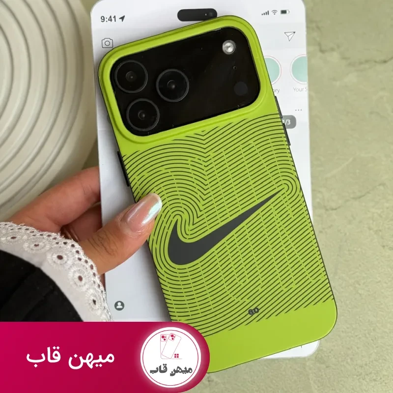 قاب آیفون نایک اثر انگشت