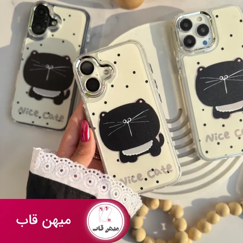 قاب گوشی Nice Black Cat