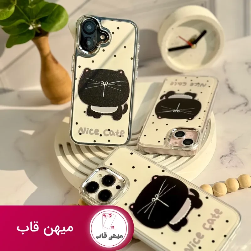 قاب گوشی Nice Black Cat