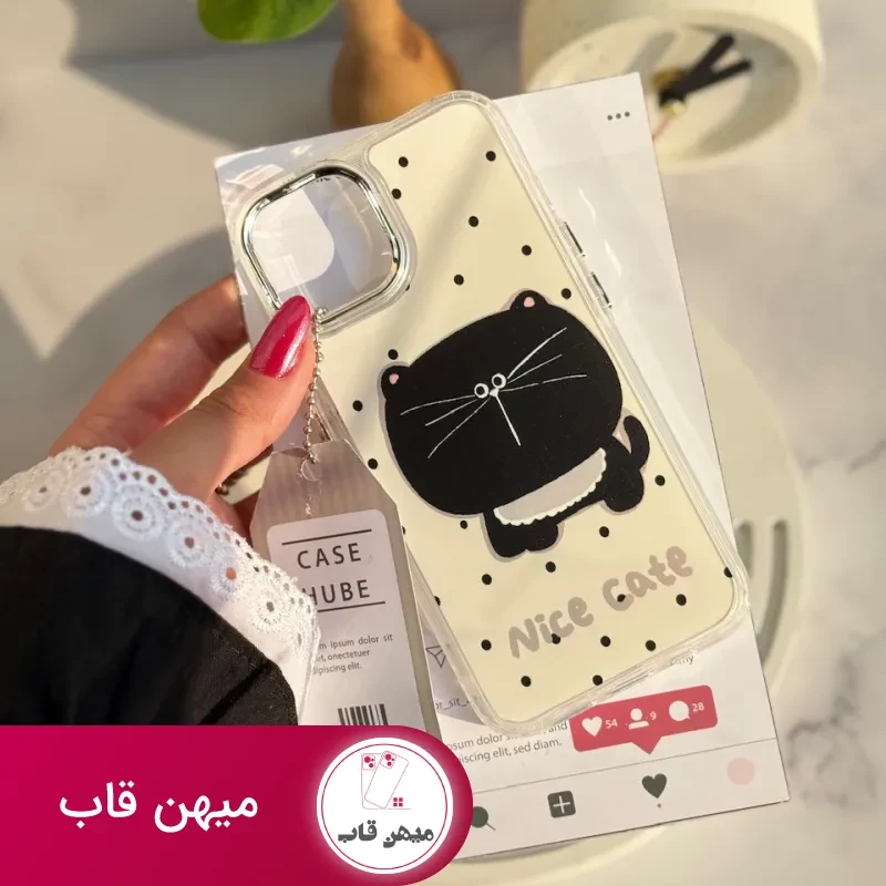 قاب گوشی Nice Black Cat
