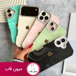 قاب گوشی آیفون 17 پرومکس ساده ماربل ابری