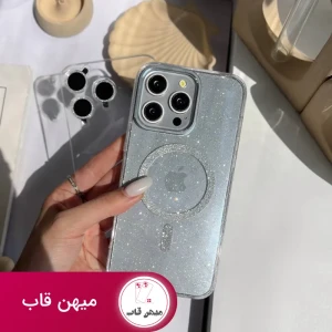 قاب گوشی مگ سیف شفاف اکلیلی
