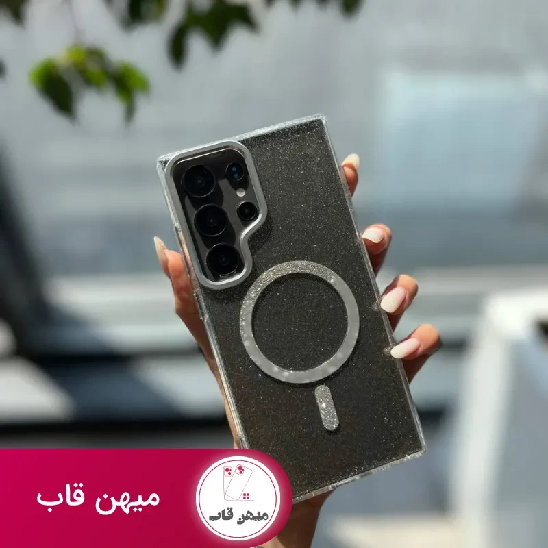 قاب گوشی مگ سیف شفاف اکلیلی