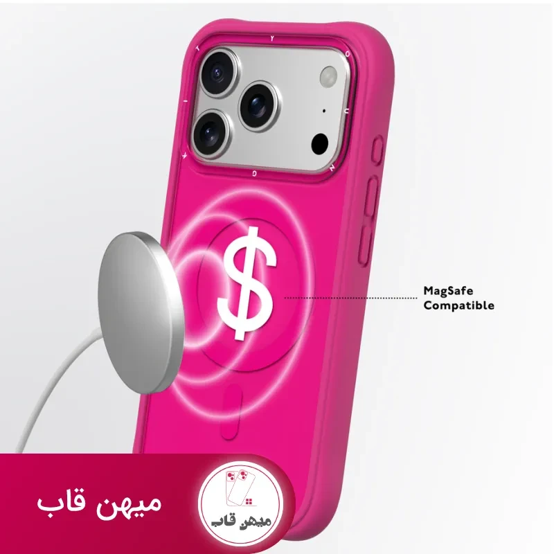 قاب یانگ کیت Youngkit Lucky Dollar Liquid Silicone Case For Iphone