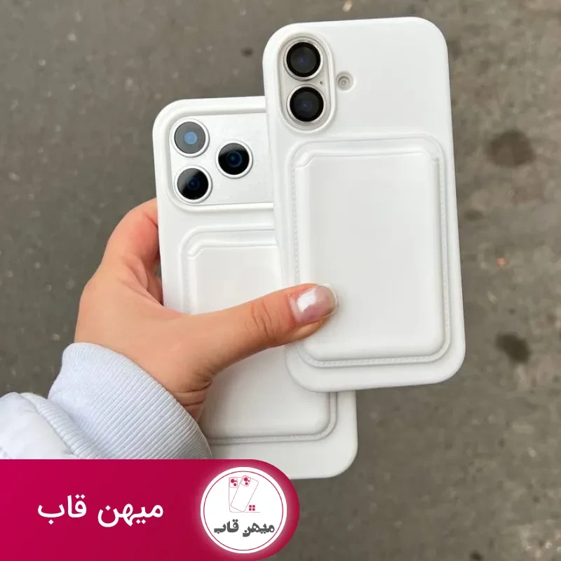 قاب سیلیکون مگ سیف آیفون با ولت جاکارتی