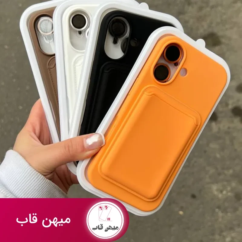 قاب سیلیکون مگ سیف آیفون با ولت جاکارتی