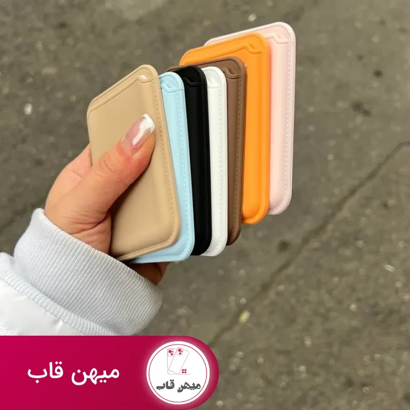 قاب سیلیکون مگ سیف آیفون با ولت جاکارتی