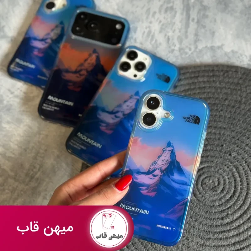 قاب mountain sunset