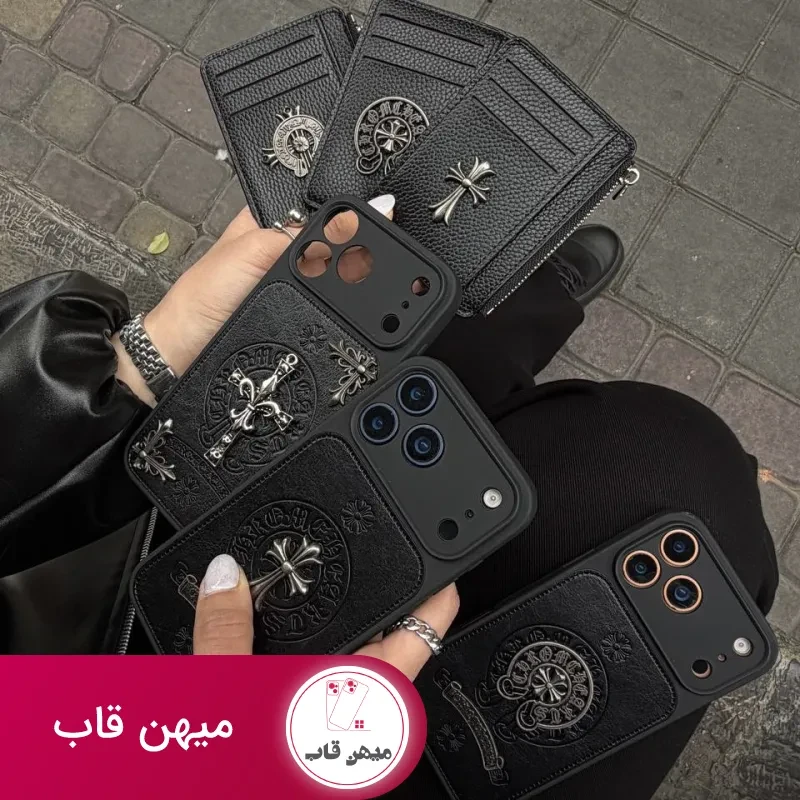 قاب chrome hearts صلیب بزرگ