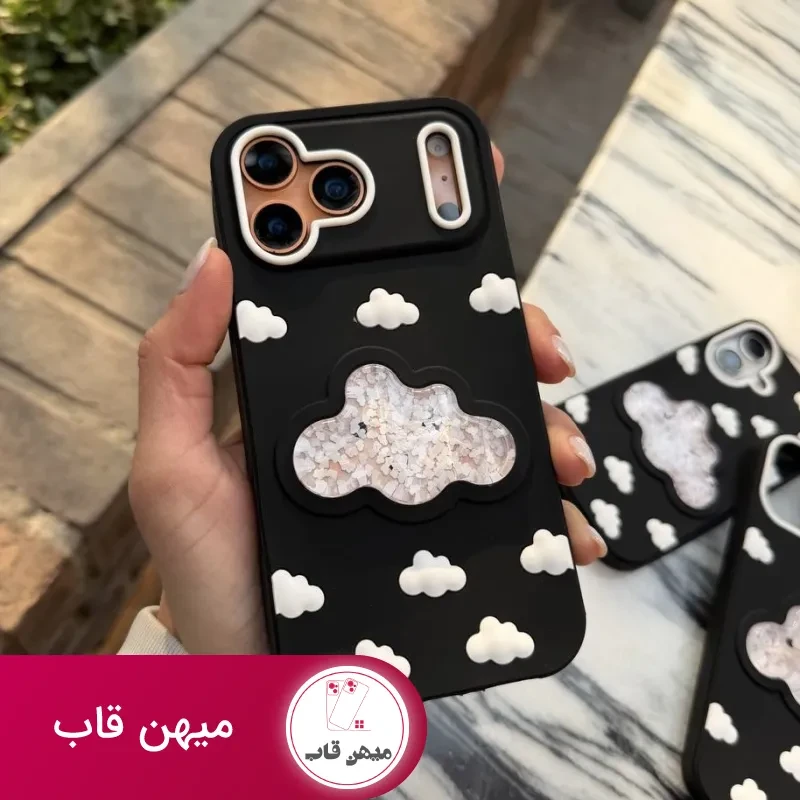 قاب گوشی ابر سیاه