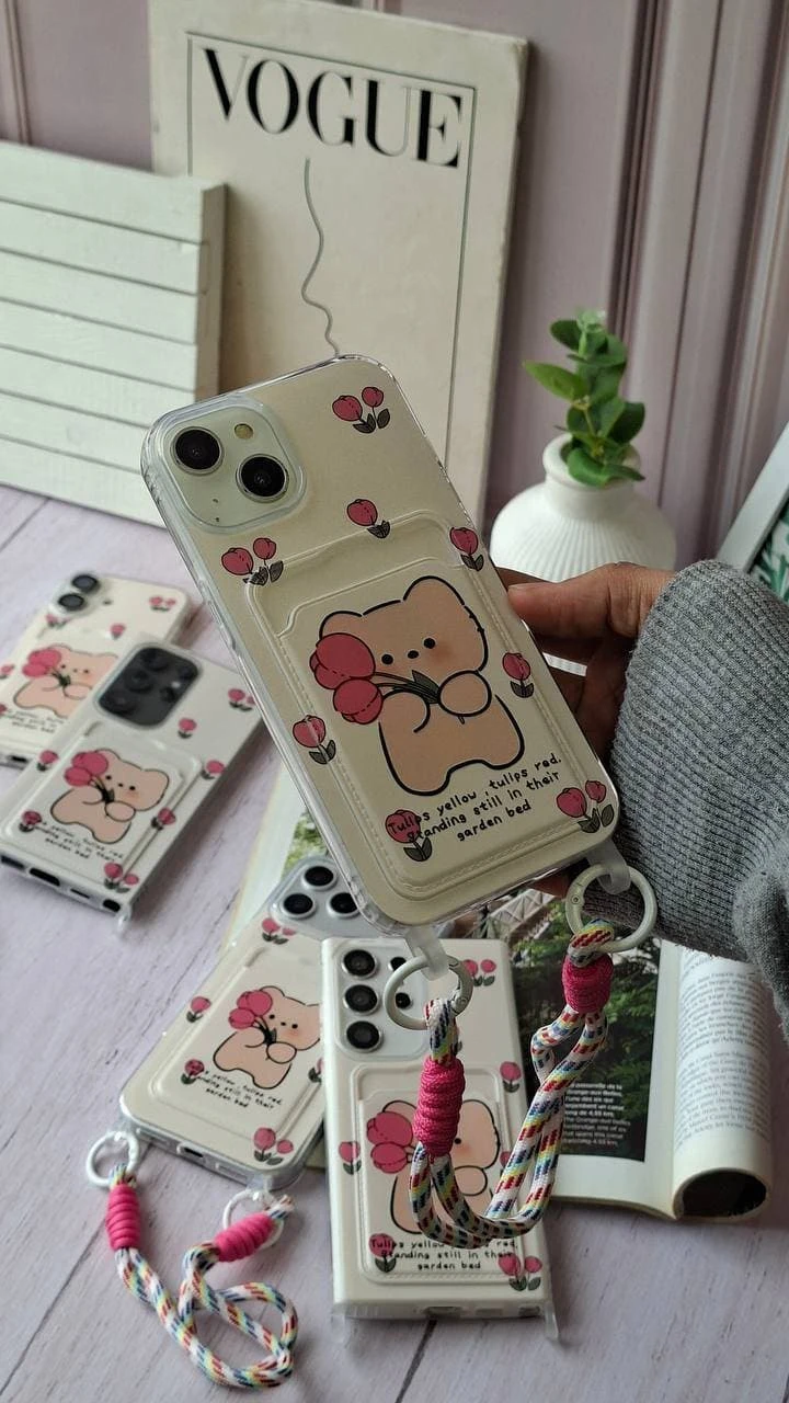 قاب خرس و لاله جاکارتی دخترانه