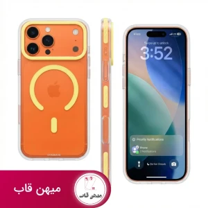 قاب آیفون کریستال سری مگسیف ghabnaab Crystal Series with magsafe
