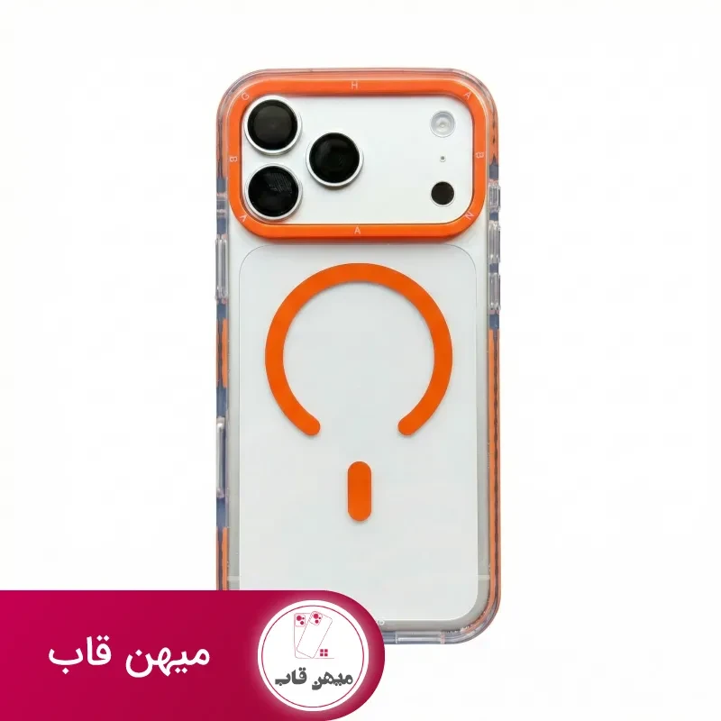 قاب آیفون کریستال سری مگسیف ghabnaab Crystal Series with magsafe