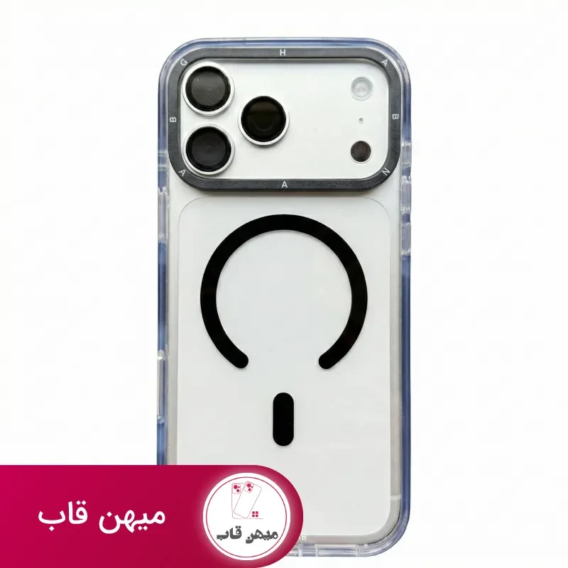 قاب آیفون کریستال سری مگسیف ghabnaab Crystal Series with magsafe