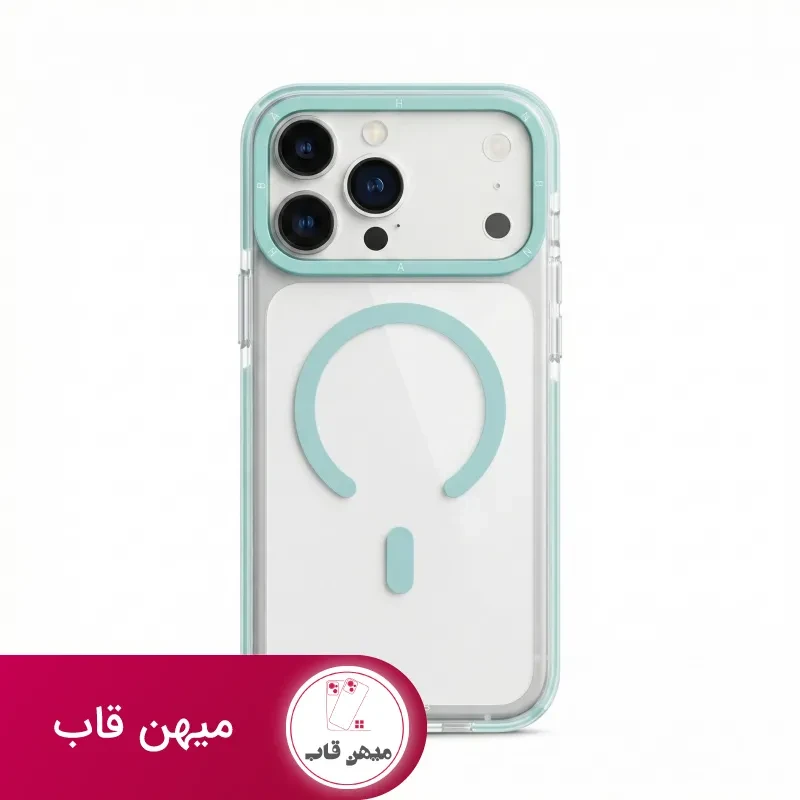 قاب آیفون کریستال سری مگسیف ghabnaab Crystal Series with magsafe