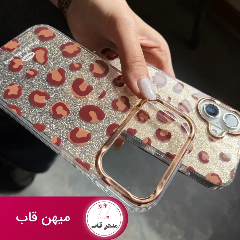 قاب گوشی پلنگی شاین