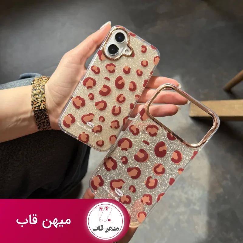 قاب گوشی پلنگی شاین