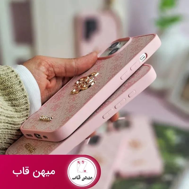 قاب گوشی GUESS PINK
