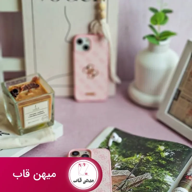 قاب گوشی GUESS PINK
