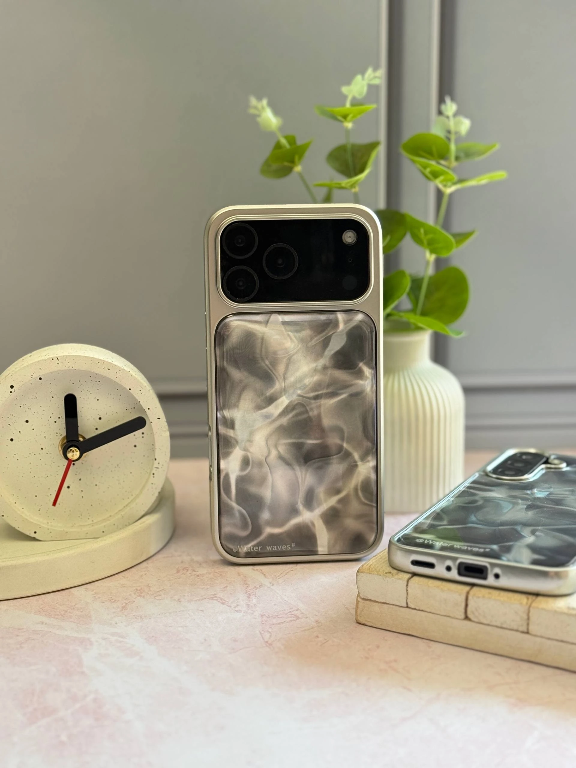 قاب موج آب water waves سامسونگ و شیائومی