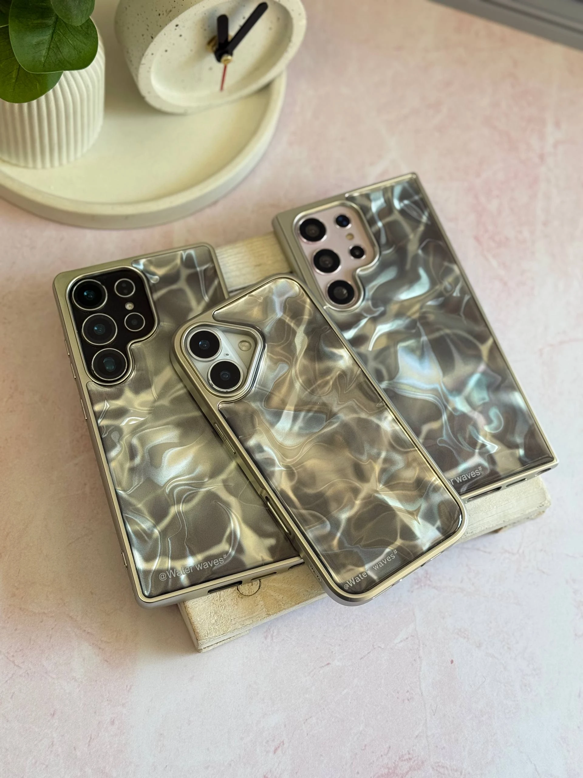 قاب موج آب water waves سامسونگ و شیائومی