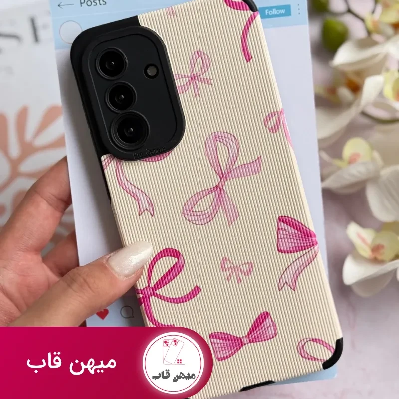 قاب پاپیون صورتی کبریتی آیفون ، سامسونگ ، شیائومی