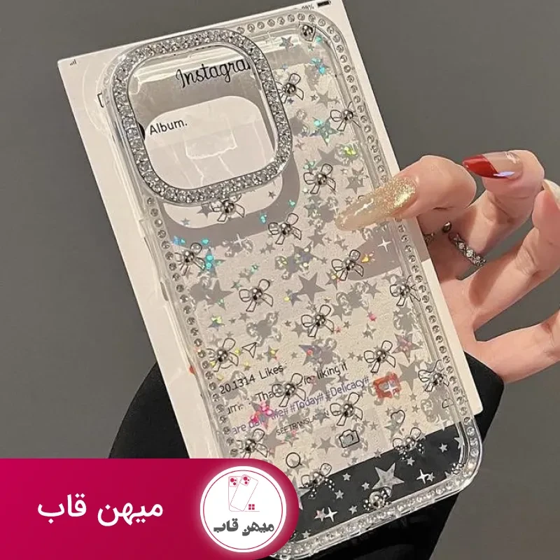 قاب گوشی secret ribbon - بی رنگ