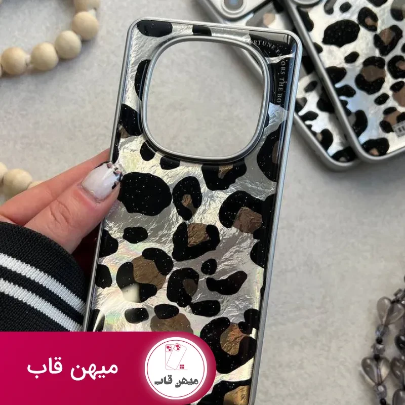 قاب گوشی پلنگی بدون آویز