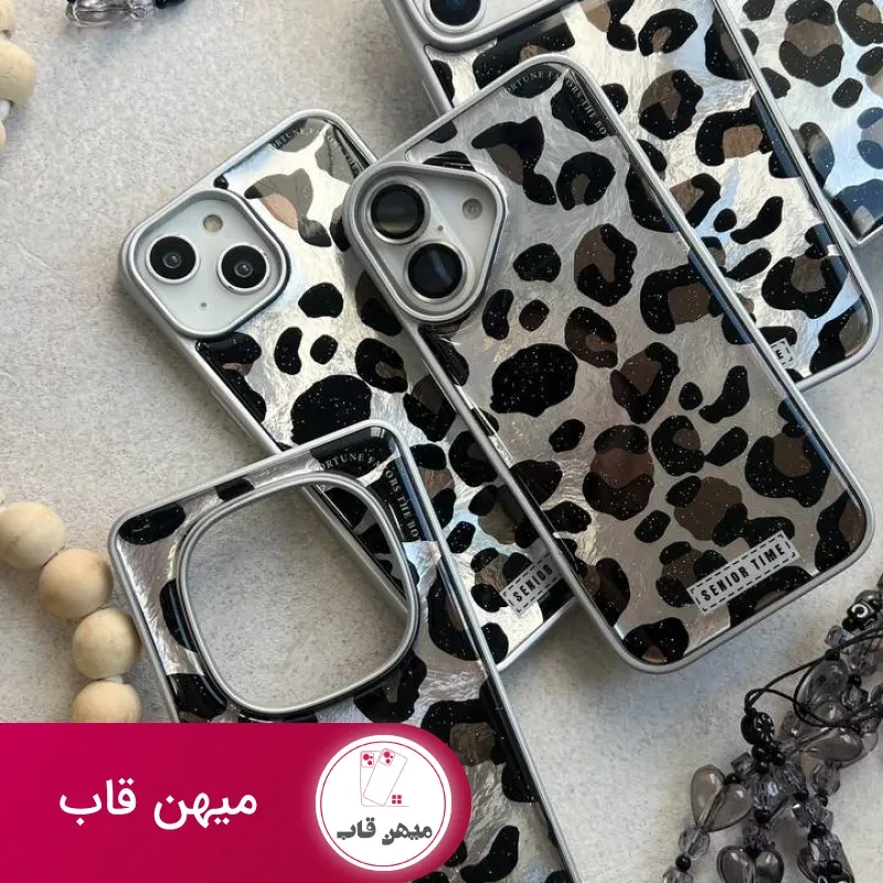 قاب گوشی پلنگی بدون آویز