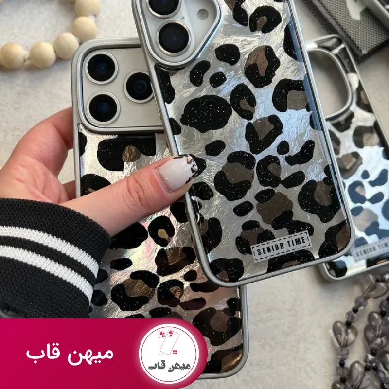 قاب گوشی پلنگی بدون آویز